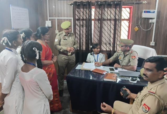कक्षा आठ की छात्रा ‘एक दिन की थानाध्यक्ष’, मिशन शक्ति अभियान 5.0 के तहत मिला अनूठा अवसर