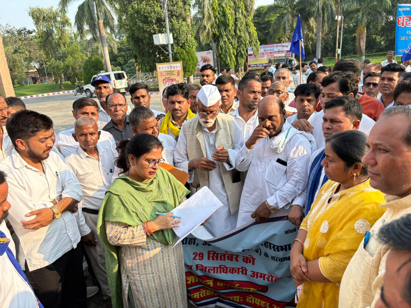 पूर्व विधायक हरपाल सिंह पर हमले से जाटव समाज में आक्रोश, कार्रवाई की मांग