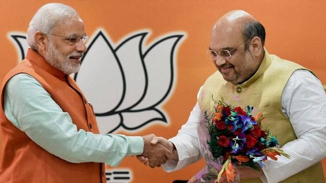 प्रधानमंत्री मोदी ने अमित शाह के जन्मदिन पर उन्हें दी बधाई