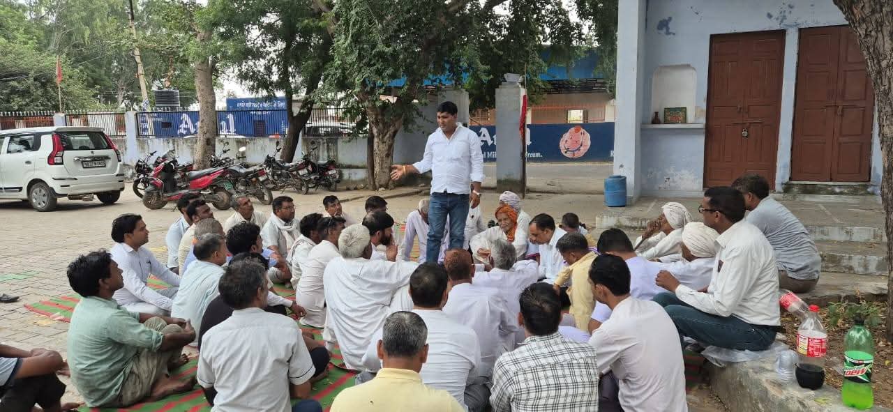 फिरोजपुर झिरका में होने वाले सामूहिक विवाह सम्मेलन को लेकर बैठक