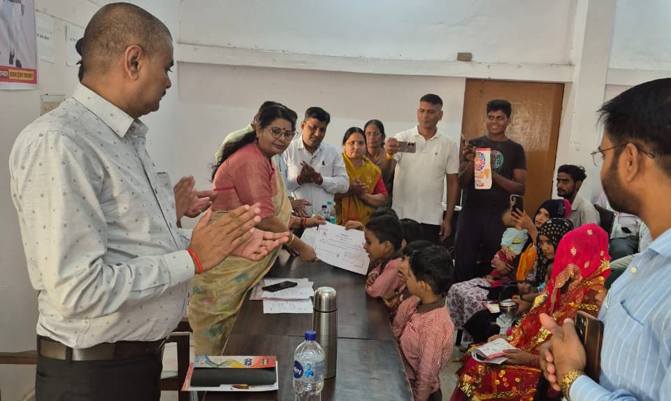 महिला आयोग की सदस्य की उपस्थिति में राष्ट्रीय पोषण कार्यक्रम सम्पन्न