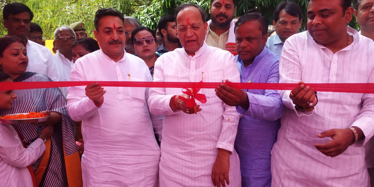 सांसद राज्यसभा अरुण सिंह ने किया स्वदेशी मेले का शुभारम्भ 