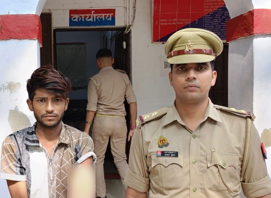 हत्या के प्रयास में वांछित अभियुक्त को गिरफ्तार