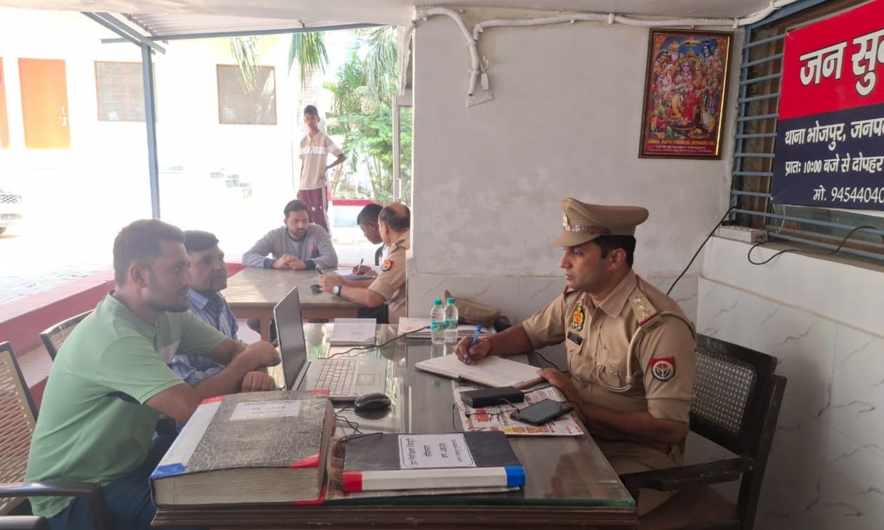 भोजपुर थाना प्रभारी संजय कुमार बनाए गए, जनता से किया संवाद