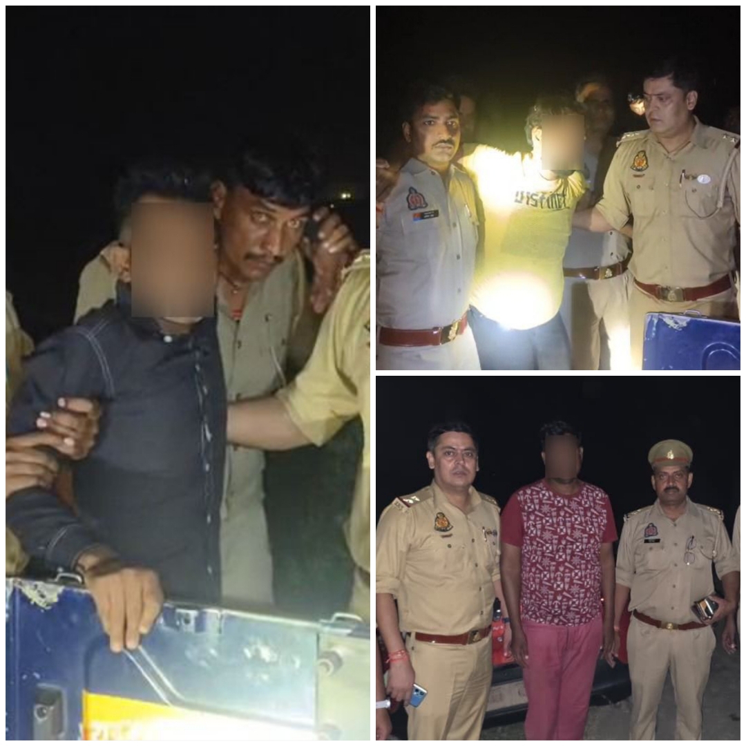 सिरसागंज में पुलिस मुठभेड़ में दो शातिर बदमाश घायल, एक गिरफ्तार 