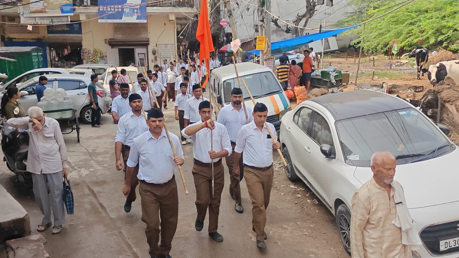राष्ट्रीय स्वयंसेवक संघ का शताब्दी वर्ष विजयादशमी उत्सव पर पथ संचलन से प्रारंभ 