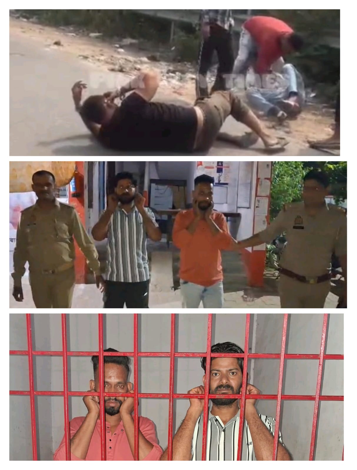 थाना दक्षिण पुलिस ने महज आठ घंटों में मारपीट व वायरल वीडियो के आरोपी किए गिरफ्तार