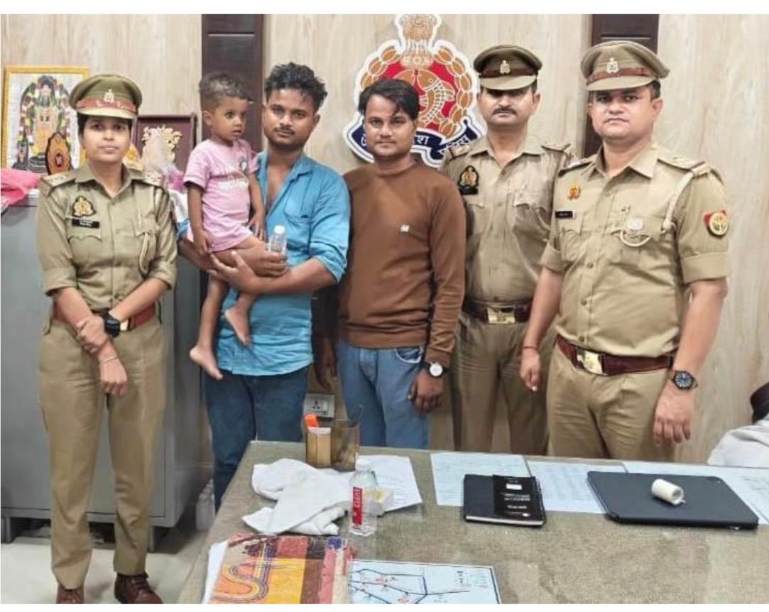 पचोखरा पुलिस ने मात्र 1 घंटे में लापता मासूम को सकुशल खोज निकाला