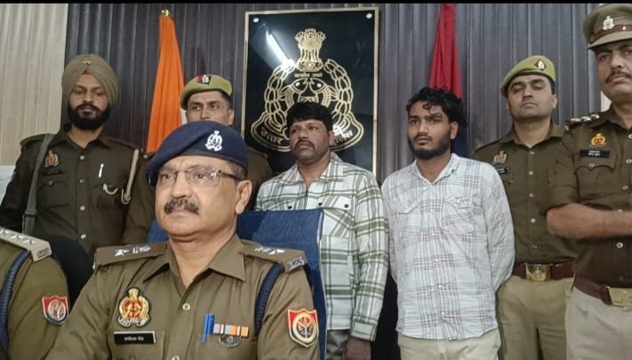 लूट का पुलिस ने किया खुलासा, मुख्य आरोपी मुठभेड़ में गिरफ्तार, सामान बरामद