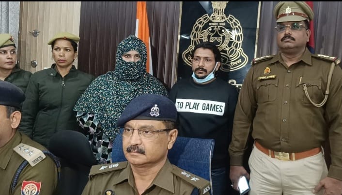 हनी ट्रैप के सक्रिय गिरोह का भंडाफोड़, पति-पत्नी सहित दो गिरफ्तार