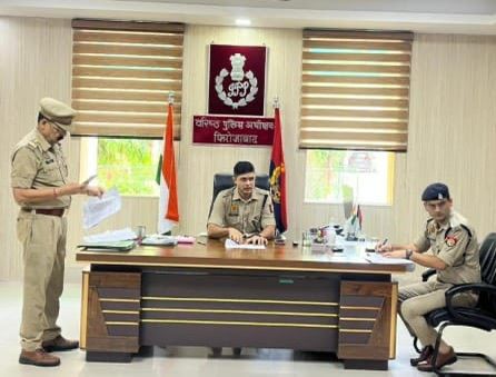 फिरोजाबाद पुलिस का बड़ा अभियान: अपराधियों पर शिकंजा, डेढ़ साल में 6672 गिरफ्तार