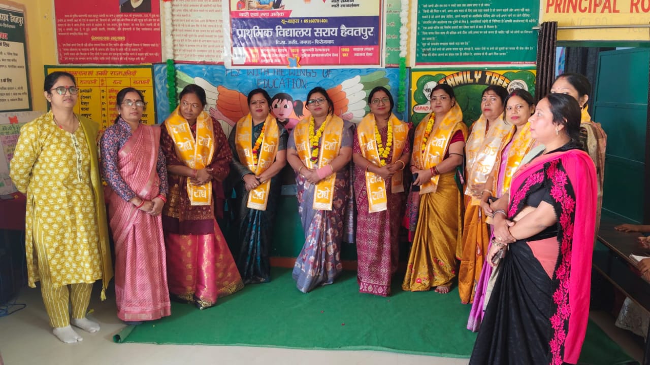 मिशन शक्ति फेज 5 के अंतर्गत सराय हैवतपुर में जागरूकता कार्यक्रम का आयोजन 