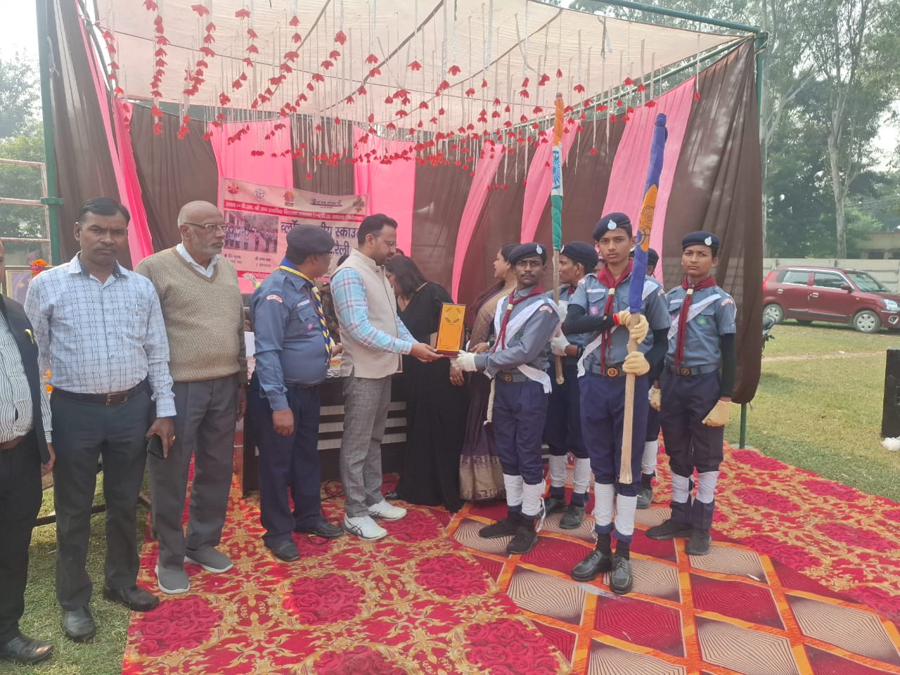 पीएमश्री विद्यालय पर लगाया गया कैरियर गाइडेंस मेला