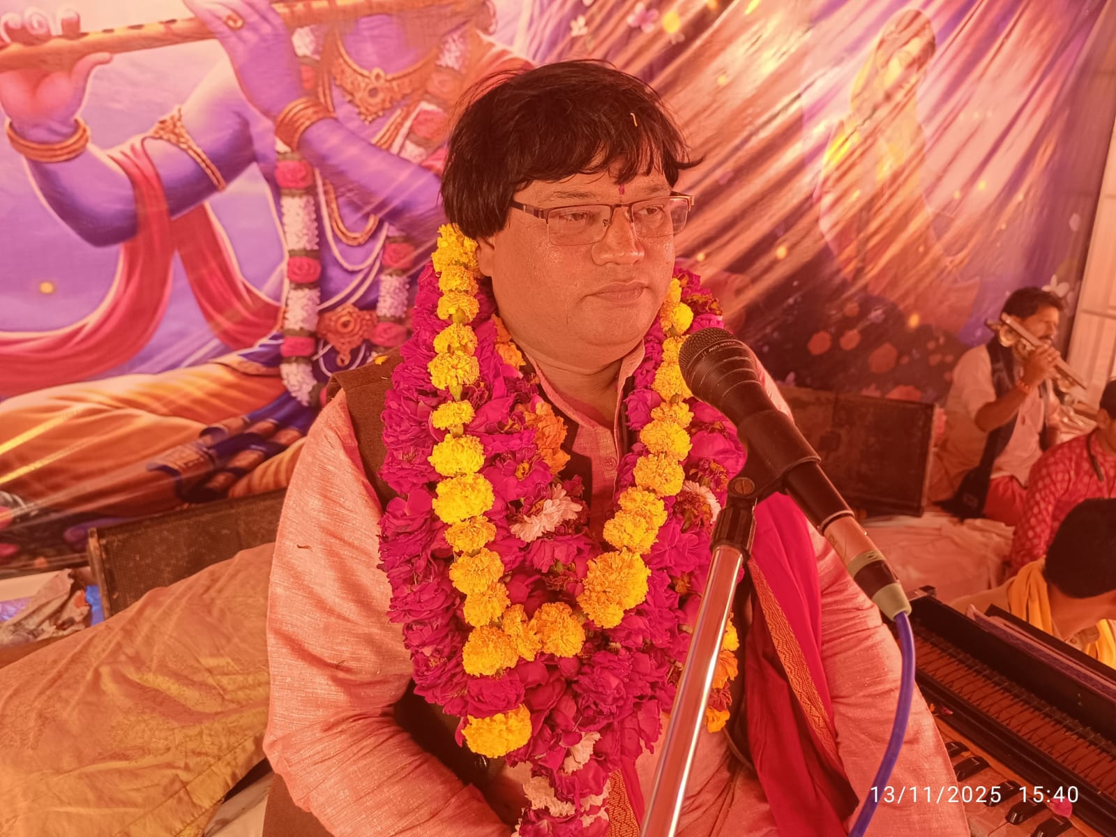 शास्त्री समर चैतन्य महाराज ने चौथे दिन सुनाई राजा बली की कथा