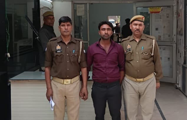 दुष्कर्म एवं धर्म परिवर्तन में वांछित आरोपी यासीन उर्फ आमिर गिरफ्तार