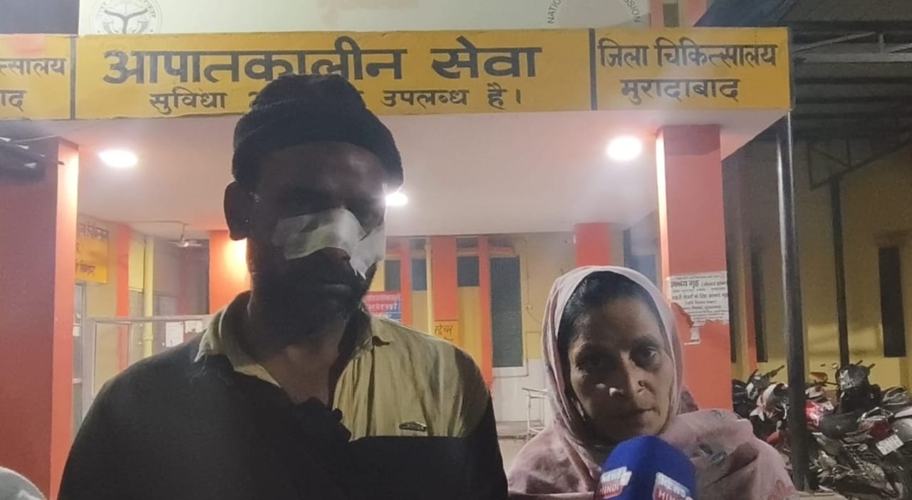 पुत्री होने पर लोहे की राॅड व लाठी-डंडों से घर में घुसकर मारपीट 