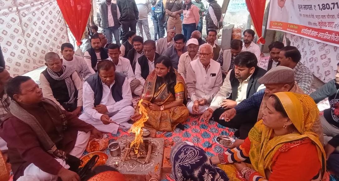 नगर निगम वार्ड नं. 25 को मिली सौगात, जर्जर सड़क का होगा कायाकल्प