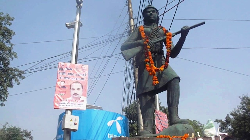 वीरांगना ऊदा देवी पासी की प्रतिमा का राजनाथ सिंह और योगी आदित्यनाथ ने अनावरण किया
