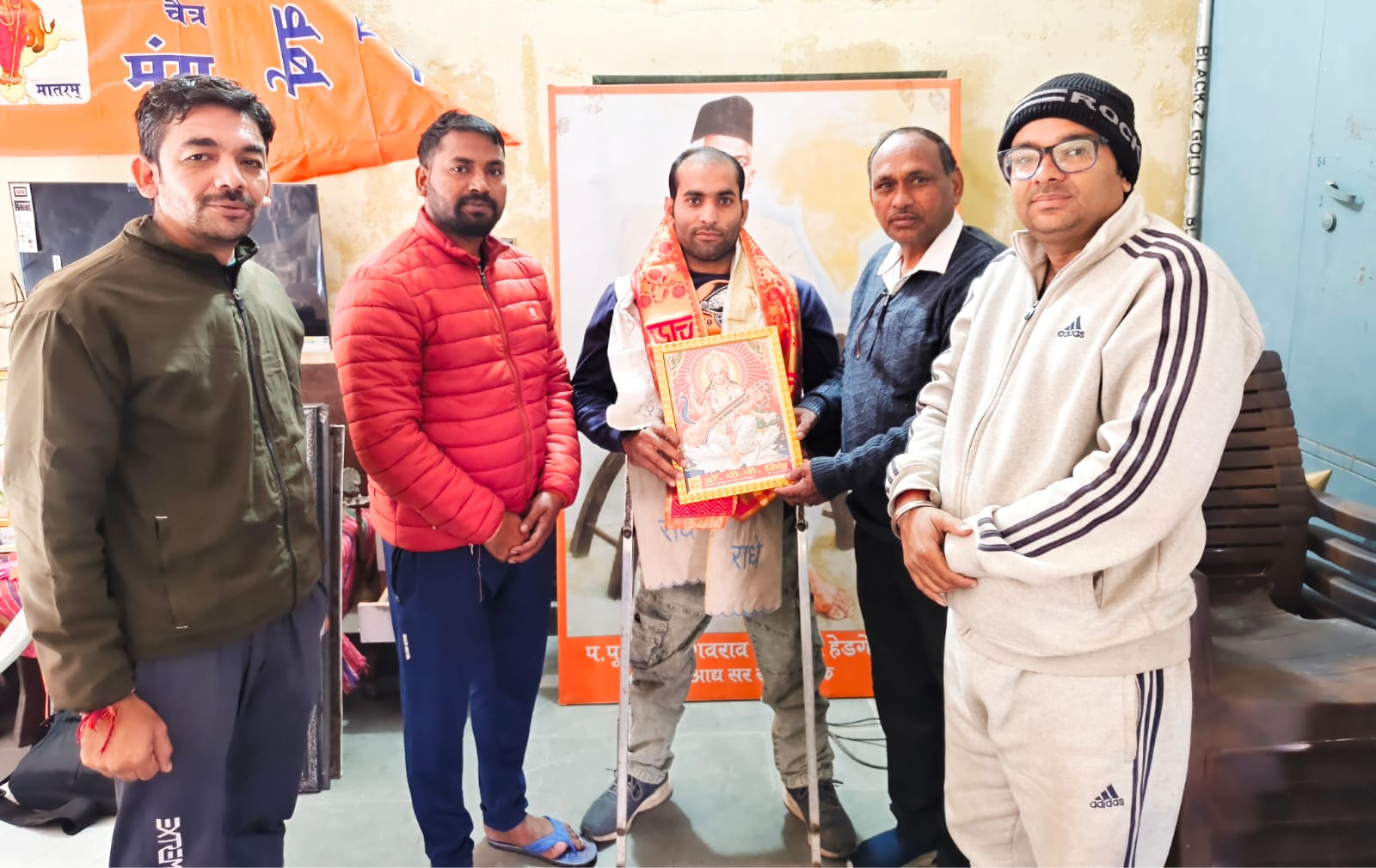 दिव्यांग सलाहकार बोर्ड में सागर शर्मा का मनोनयन, विभिन्न संगठनों ने किया सम्मान