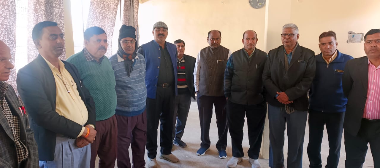 तहसील में हुई शोकसभा, दी श्रद्धांजलि