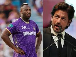 केकेआर के साथ बेहतरीन यादों के लिये रसेल को शुक्रिया कहा शाहरूख खान ने