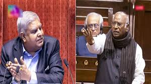 खरगे ने राज्यसभा में धनखड़ के 'अचानक' इस्तीफे का जिक्र किया, सत्तापक्ष ने जताई आपत्ति