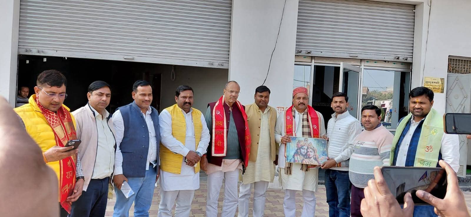 एसआईआर अभियान को गति देने के लिए गुन्नौर में भाजपा का ‘कुंडी खटखटाओ’ जन-जागरण शुरू