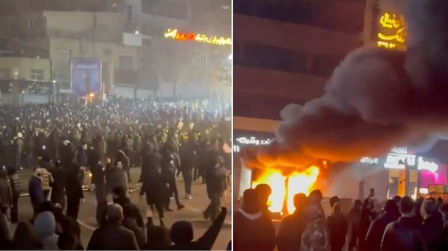 ईरान में प्रदर्शन में मरने वालों की संख्या बढ़कर 116 हुई: मानवाधिकार संस्था