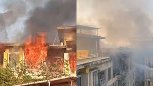 मुंबई में एक रिहायशी इमारत में लगी आग, कोई हताहत नहीं