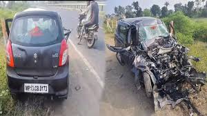 मप्र : उज्जैन में सड़क हादसे में तीन लोगों की मौत, चार घायल