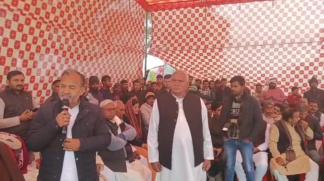 समाजवादी पार्टी ने किया पीडीए की पाठशाला का आयोजन 