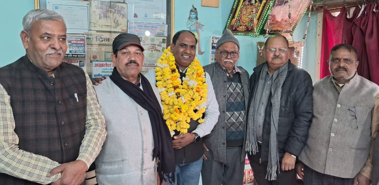 ग्रामीण पत्रकार एसोशिएशन के जिला अध्यक्ष बने धर्मेन्द्र सिंह     