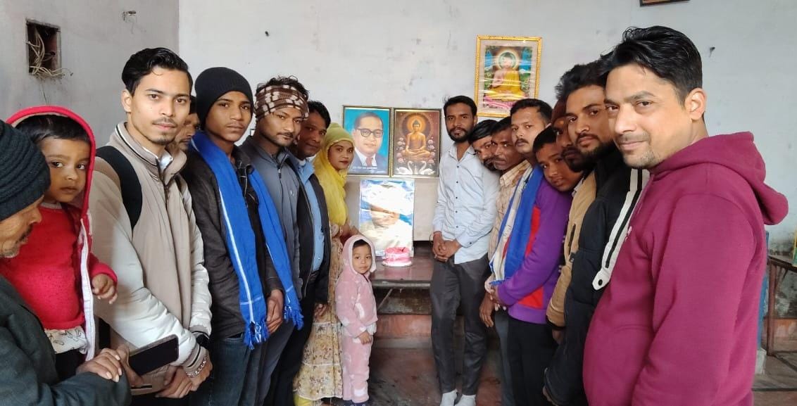 भीम सेवक संघ ने धूमधाम से मनाया बसपा सुप्रीमो का जन्मदिन