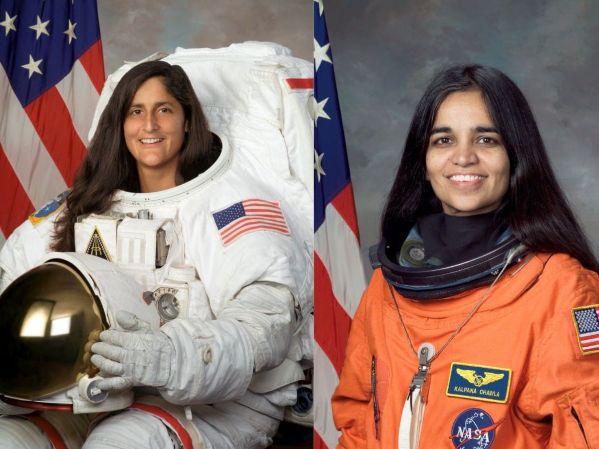 भारत दौरे पर आईं सुनीता विलियम्स ने दिल्ली में कल्पना चावला की मां और बहन से मुलाकात की