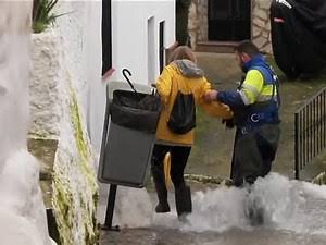 मोरक्को में मार्टा तूफान के कारण आई भीषण बाढ़ से चार की मौत