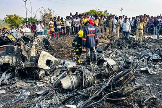 बारामती विमान दुर्घटना: एएआईबी ने कॉकपिट वॉयस रिकॉर्डर से डेटा लेने के लिए विशेष सहायता मांगी