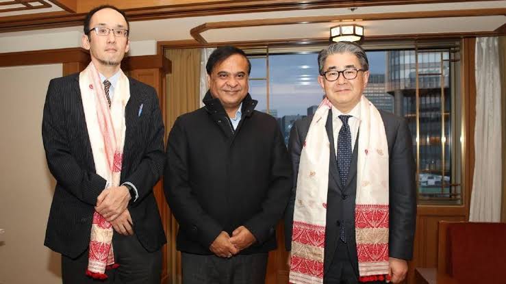 जापान के मंत्री ने असम के मुख्यमंत्री से की मुलाकात, सेमीकंडक्टर के क्षेत्र में निवेश पर चर्चा