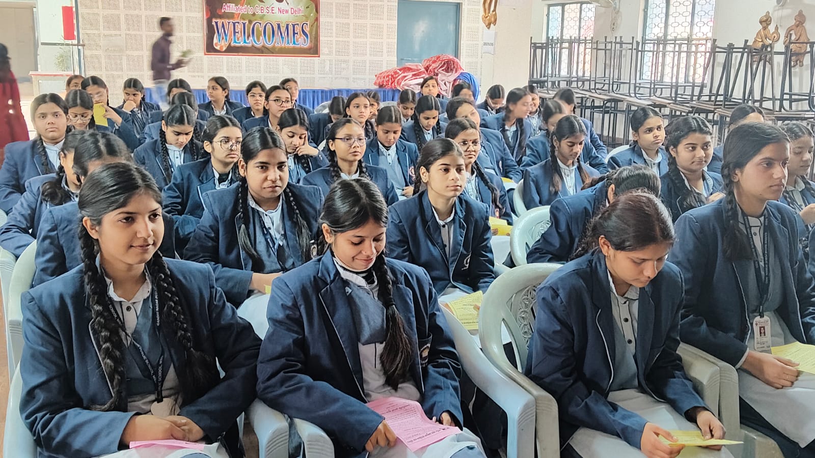 मुरादाबाद : गाँधी नगर पब्लिक स्कूल में स्पर्श कुष्ठ जागरूकता कार्यशाला का आयोजन