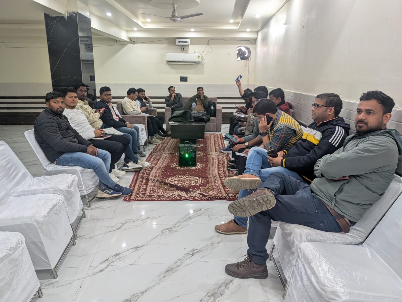 राज्य विद्युत परिषद जूनियर इंजीनियर संगठन की मासिक बैठक हुई आयोजित