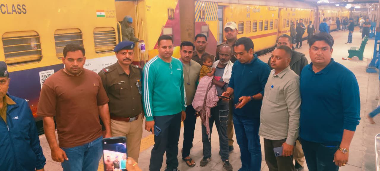 कानपुर सेंट्रल से अगवा दो साल की मासूम टूंडला में बरामद