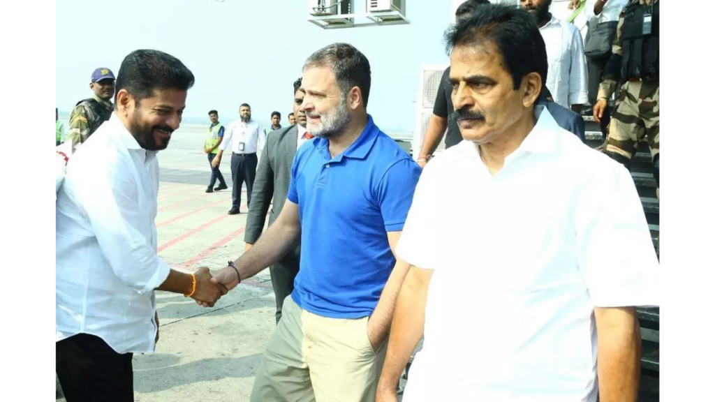 तेलंगाना में डीसीसी अध्यक्षों के प्रशिक्षण कार्यक्रम में शामिल हुए राहुल गांधी