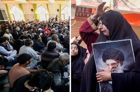 शिया और सुन्नी समुदाय के सदस्यों ने खामेनेई को श्रद्धांजलि दी