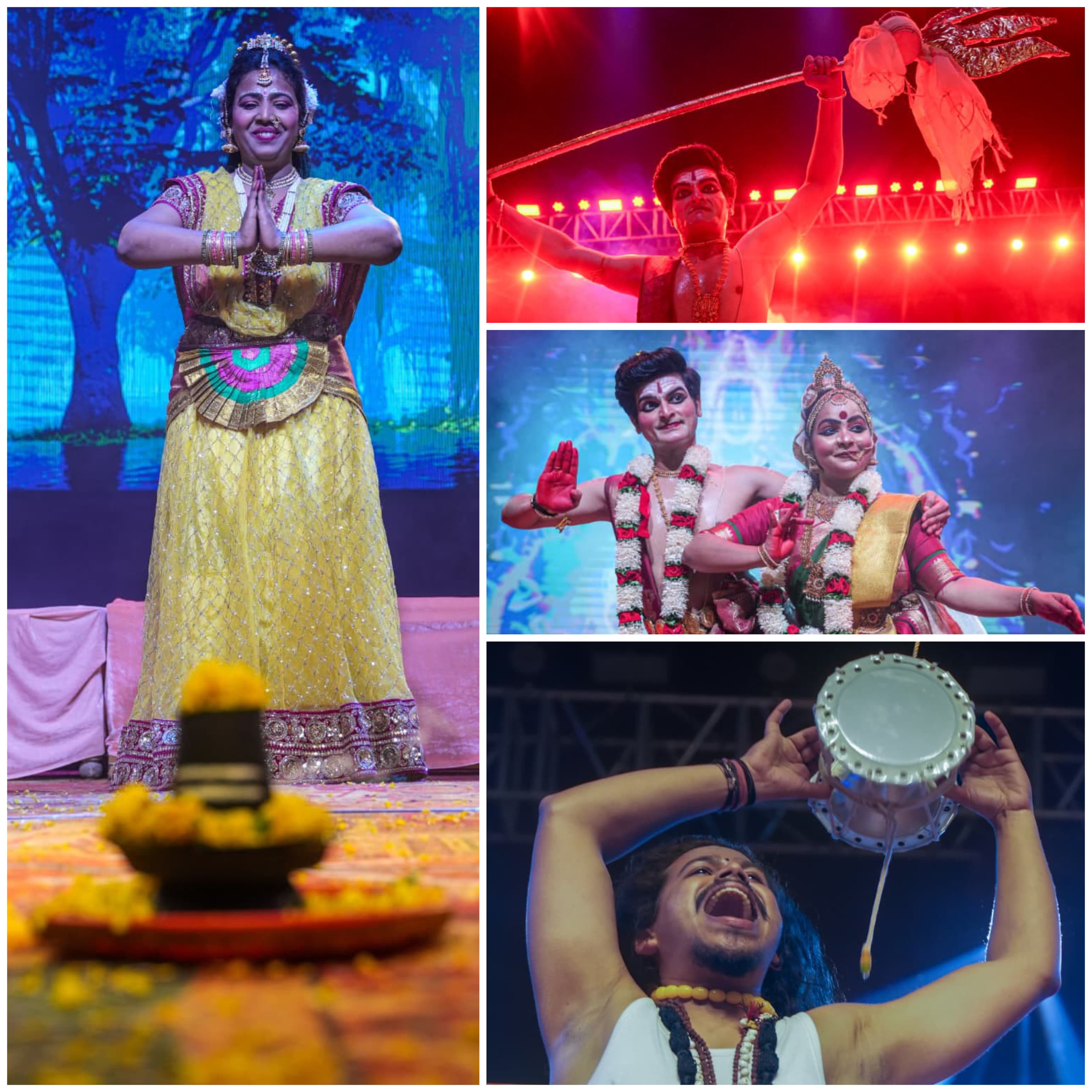 सामौर बाबा महोत्सव शिव नृत्य नाटिका और भजनों ने मोहा