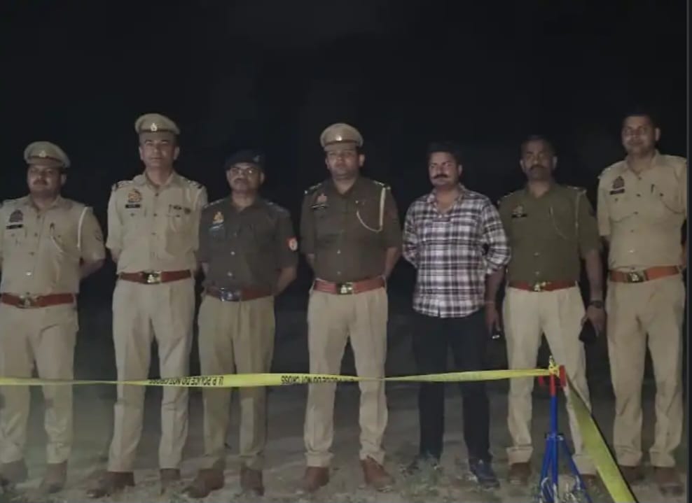 नाबालिक से दुष्कर्म का आरोपी मुठभेड़ में गिरफ्तार