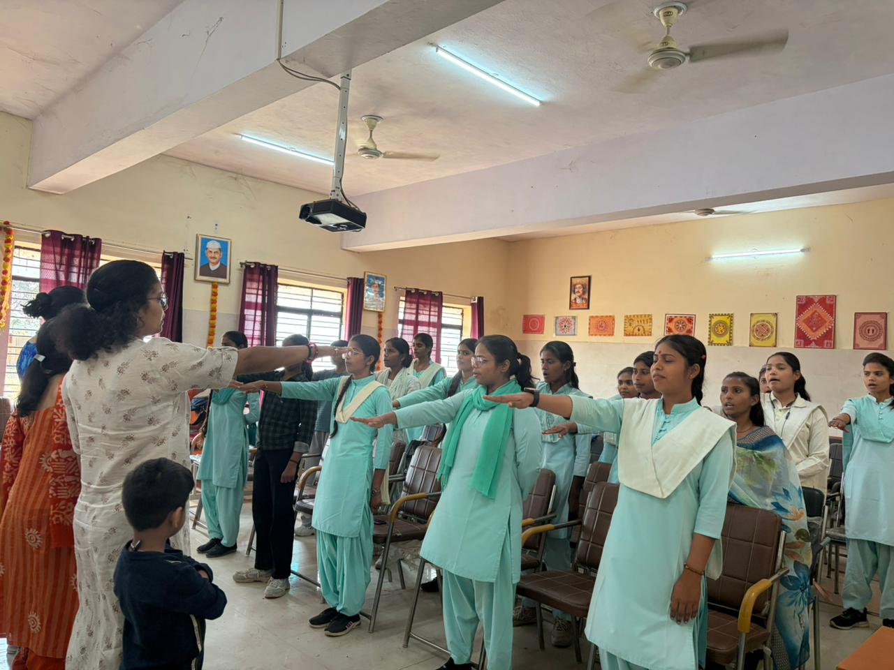 राजकीय महिला महाविद्यालय में नो स्मोकिंग डे मनाया गया 