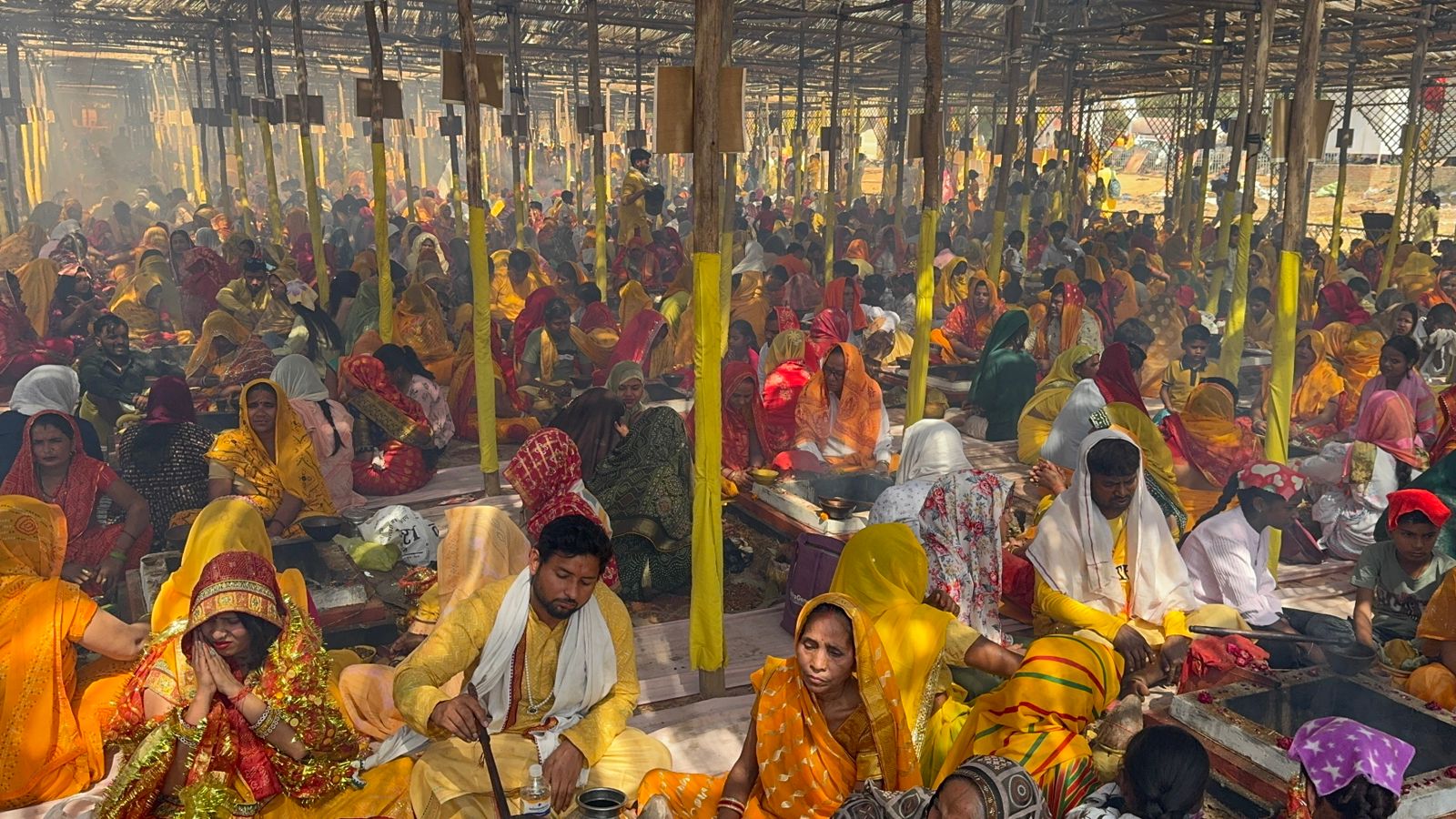 1108 कुंडीय महायज्ञ का आज पूर्ण विधि-विधान के साथ हुआ भव्य समापन