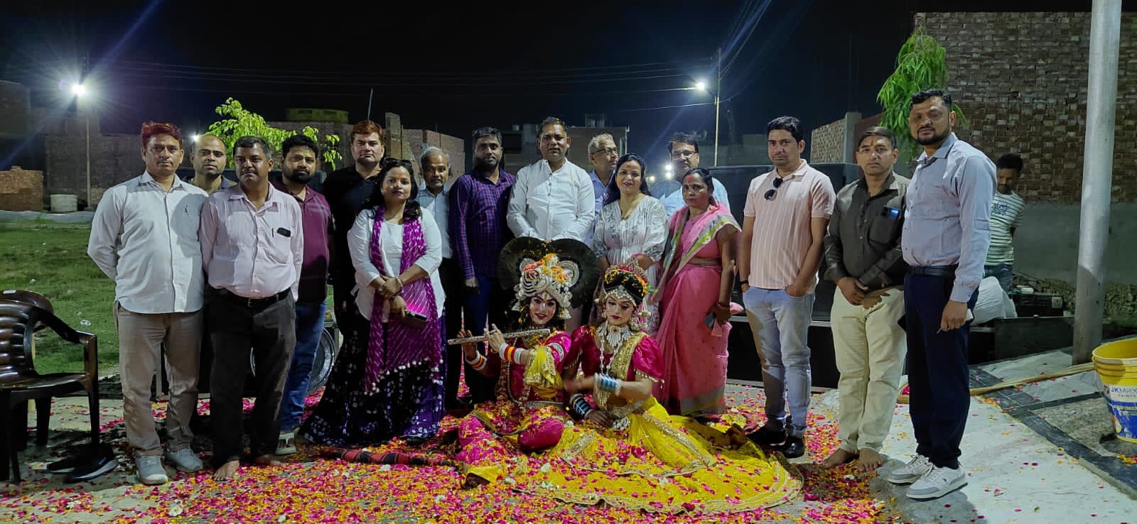 UPSIDA इंद्रप्रस्थ हाउसिंग सोसाइटी में भव्य होली मिलन समारोह संपन्न