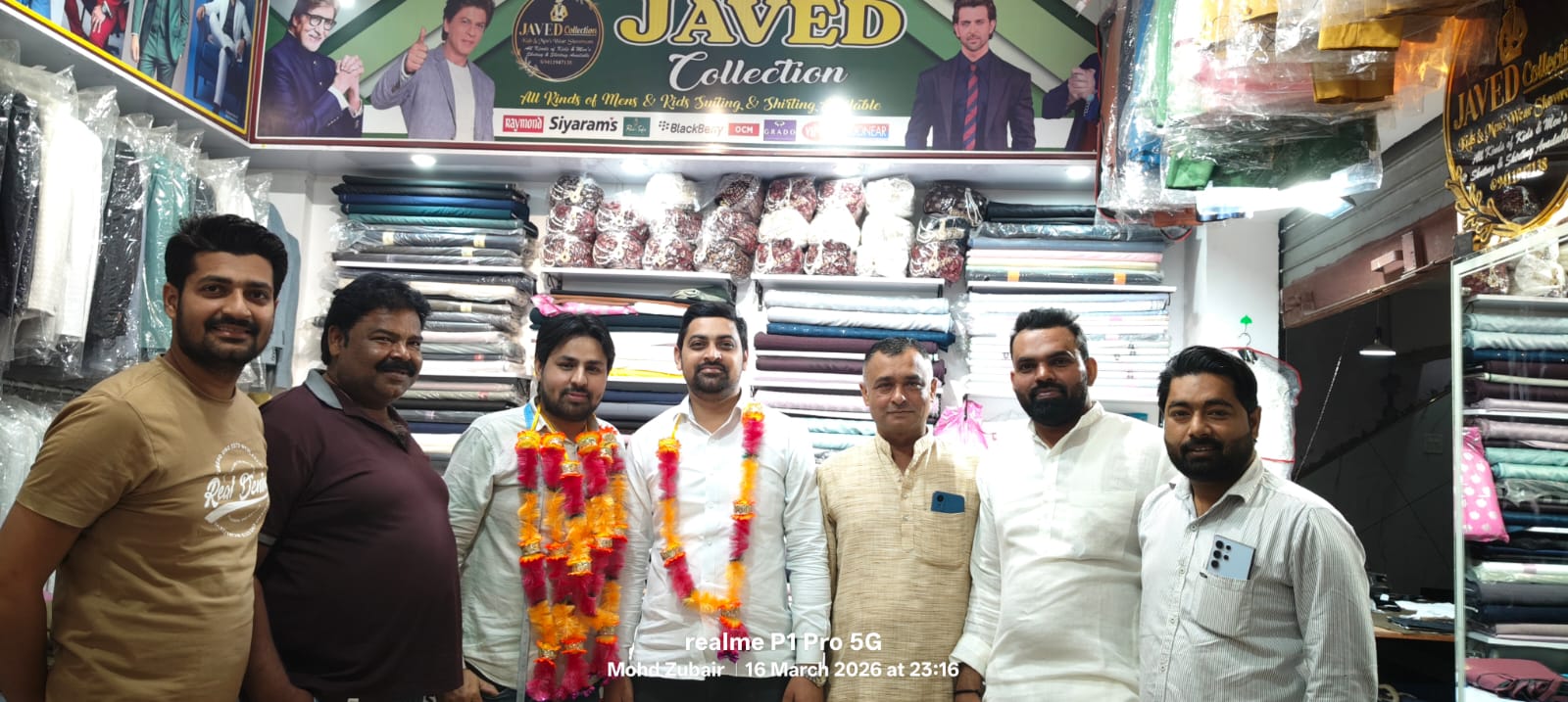 जावेद इदरीशी के नामित सदस्य बनने पर लोगों में खुशी का माहौल 