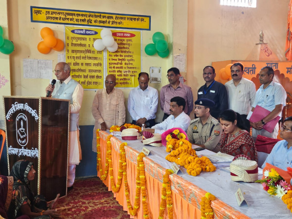 पशुधन एवं दुग्ध विकास मंत्री की अध्यक्षता में भगवान महर्षि वाल्मीकि जयंती के शुभ अवसर पर सरस्वती शिक्षा मंदिर में कार्यक्रम का हुआ आयोजन 