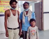 बच्चे के हाथ में फटा पटाखा, एक आंख की रोशनी गई
